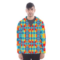 Pop Art  Men s Hooded Windbreaker by Sobalvarro