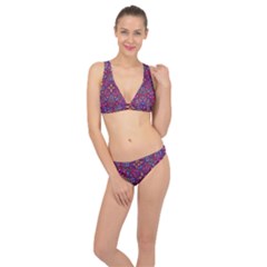 Kaleidoscope  Classic Banded Bikini Set  by Sobalvarro