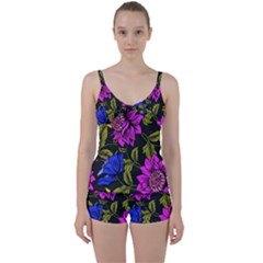 Botany  Tie Front Two Piece Tankini by Sobalvarro