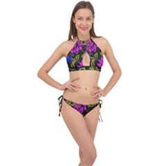 Botany  Cross Front Halter Bikini Set by Sobalvarro