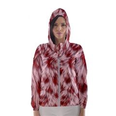 Abstract  Women s Hooded Windbreaker by Sobalvarro