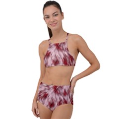 Abstract  High Waist Tankini Set by Sobalvarro