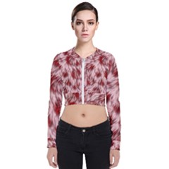 Abstract  Long Sleeve Zip Up Bomber Jacket by Sobalvarro