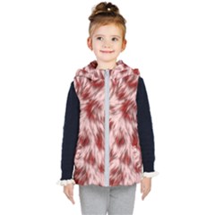 Abstract  Kids  Hooded Puffer Vest by Sobalvarro