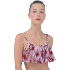 Abstract  Frill Bikini Top by Sobalvarro