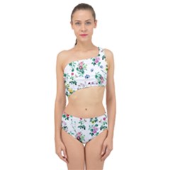 Leaves Spliced Up Two Piece Swimsuit by Sobalvarro