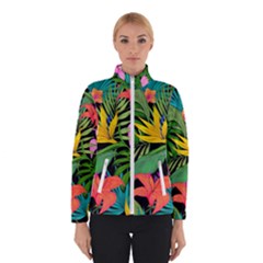 Tropical Greens Winter Jacket by Sobalvarro