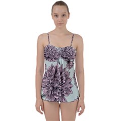 Flowers Babydoll Tankini Set by Sobalvarro