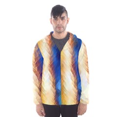 Abstract Paint Smears Men s Hooded Windbreaker