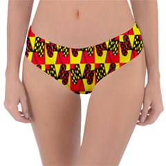 Race Flag Reversible Classic Bikini Bottoms by ArtworkByPatrick