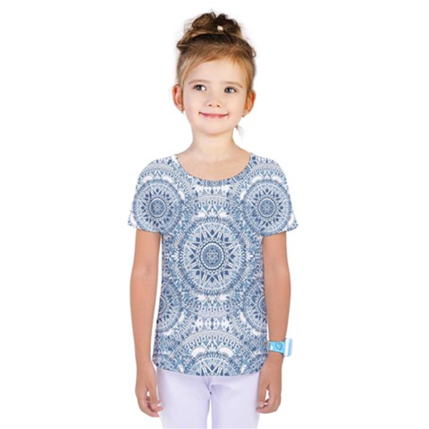 Boho Pattern Style Graphic Vector Kids  One Piece Tee by Sobalvarro