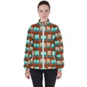 Bluegreen Pumpkins Women s High Neck Windbreaker View1