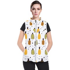 Pineapples Women s Puffer Vest by Sobalvarro