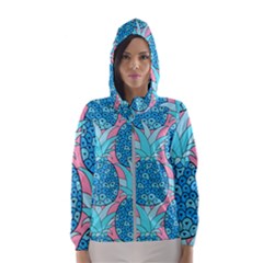 Pineapples Women s Hooded Windbreaker by Sobalvarro