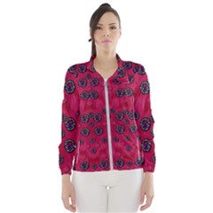 The Dark Moon Fell In Love With The Blood Moon Decorative Women s Windbreaker by pepitasart