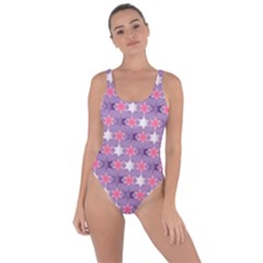 Abstract Pattern Geometry Gradient Bring Sexy Back Swimsuit