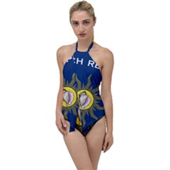 Flag Of Conch Republic Go With The Flow One Piece Swimsuit by abbeyz71