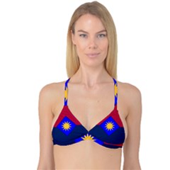 Flag Of United States Army 40th Infantry Division Reversible Tri Bikini Top by abbeyz71