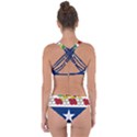 Coat of Arms of United States Army 141st Infantry Regiment Criss Cross Bikini Set View2
