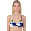 Coat of Arms of United States Army 144th Infantry Regiment Reversible Tri Bikini Top View1