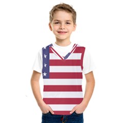 Flag Of The United States Of America  Kids  Sportswear by abbeyz71