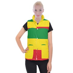 Ethiopia Tricolor Women s Button Up Vest by abbeyz71