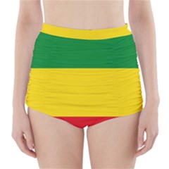 Flag Of Ethiopia High-waisted Bikini Bottoms by abbeyz71