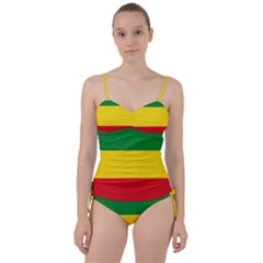 Flag Of Ethiopia Sweetheart Tankini Set by abbeyz71