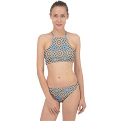 Motif Racer Front Bikini Set by Sobalvarro