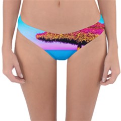 Pop Art Beach Umbrella  Reversible Hipster Bikini Bottoms by essentialimage