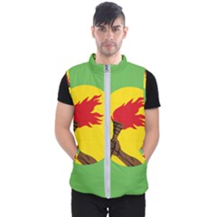 Flag Of Zaire Men s Puffer Vest by abbeyz71