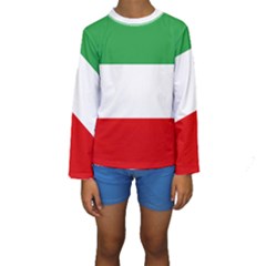Flag Of Iran (1964–1980) Kids  Long Sleeve Swimwear by abbeyz71