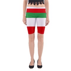 Flag Of Iran (1964–1980) Yoga Cropped Leggings by abbeyz71