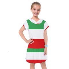 Flag Of Iran (1964–1980) Kids  Drop Waist Dress by abbeyz71