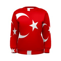 Flag Of Turkey Women s Sweatshirt by abbeyz71