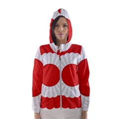 National Cockade Of Turkey Women s Hooded Windbreaker by abbeyz71