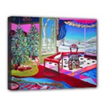 Christmas Ornaments and Gifts Canvas 14  x 11  (Stretched)