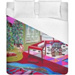 Christmas Ornaments and Gifts Duvet Cover (California King Size)