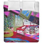 Christmas Ornaments and Gifts Duvet Cover Double Side (California King Size)