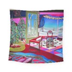 Christmas Ornaments and Gifts Square Tapestry (Small)