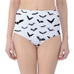 Bats Pattern Classic High-waist Bikini Bottoms by Sobalvarro