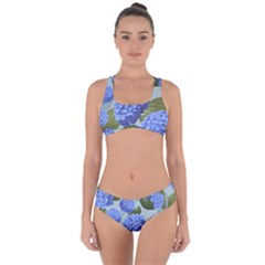 Hydrangea  Criss Cross Bikini Set by Sobalvarro