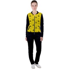 Gadsden Flag Don t Tread On Me Yellow And Black Pattern With American Stars Casual Jacket And Pants Set by snek