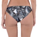 Triangles Polygon Color Silver Uni Reversible Hipster Bikini Bottoms View2