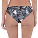 Triangles Polygon Color Silver Uni Reversible Hipster Bikini Bottoms View4