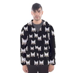 Bats In The Night Ornate Men s Hooded Windbreaker by pepitasart