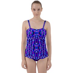 Ab 97 2 Twist Front Tankini Set by ArtworkByPatrick