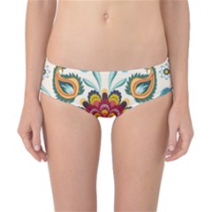 Baatik Print  Classic Bikini Bottoms by designsbymallika