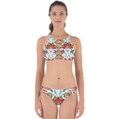 Baatik Print  Perfectly Cut Out Bikini Set by designsbymallika