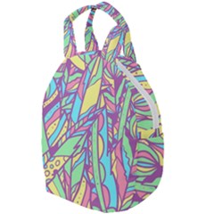 Feathers Pattern Travel Backpacks by Sobalvarro